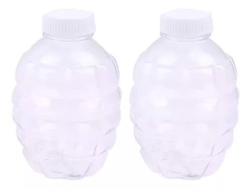 4 Garrafa Funil Para Arma Brinquedo Elétrica Airsoft De Gel