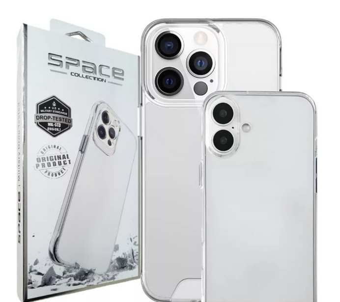 🔥 Kit com 50 Capinhas Space – Colorida ou Transparente Proteção Moderna| Ideal para Revenda