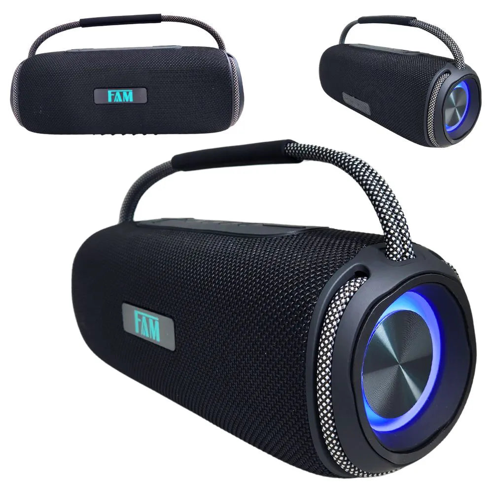 CAIXA DE SOM BLUETOOTH 40W À PROVA D'ÁGUA IPX6 - FAM-A042