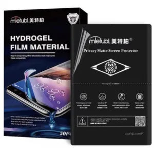 FOLHA DE PELÍCULA HIDROGEL PRIVACIDADE FOSCA - 180MM X 120MM