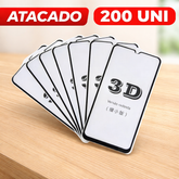 🛡️ KIT 200 películas / KIT COM 200 películas 3D Anti-Shock - Premium de alta qualidade