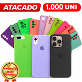 💥 KIT 1.000 CAPINHAS / KIT COM 1.000 Cases de Silicone Aveludadas - Premium de alta qualidade