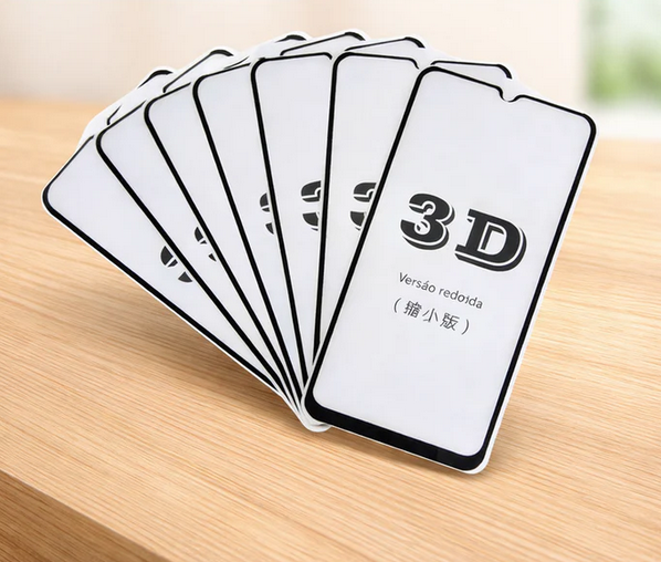 🛡️ KIT 500 películas / KIT COM 500 películas 3D Anti-Shock - Premium de alta qualidade