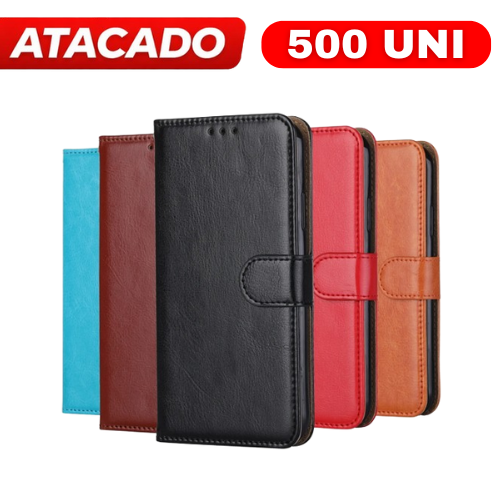 Kit Capinha Carteira 500 Unidades - Todas as mascas