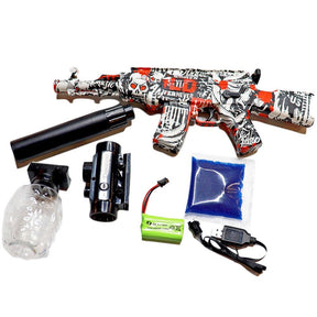 Lançador de Gel AK47 AKM Elétrica Vermelha